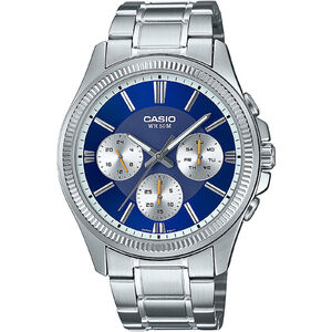 Casio Collection MTP-1375PD-2A1VEF f&eacute;rfi anal&oacute;g kar&oacute;ra k&eacute;k sz&aacute;mlappal